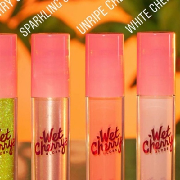 Lime Crime Wet Cherry Lipgloss Unripe Cherry BNIB - Picture 9 of 11